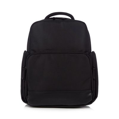 Black laptop and tablet backpack